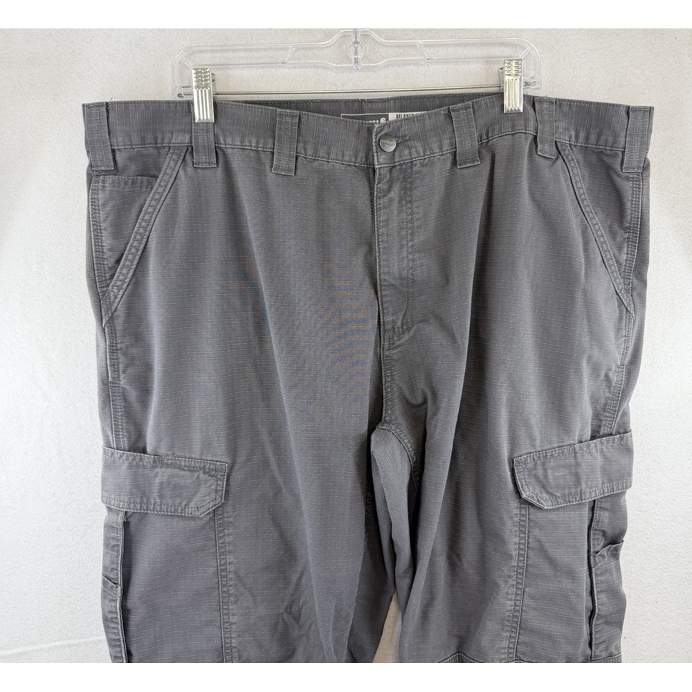 CARHARTT Force Mens Gray Relaxed Fit Ripstop Cargo Pants 104200-029 - 44x30 (29)